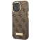 Case Guess GUHMP14XU4GPRW iPhone 14 Pro Max 6,7" braun/braun hart ca Bild 1
