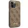 Case Guess GUHCP14XHG4SHW für Apple iPhone 14 Pro Max 6,7" braun/Stirn Bild 3