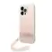 Case Guess GUOHCP14LH4STP pour Apple iPhone 14 Pro 6,1 « rose / rose dur photo 1