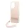 Case Guess GUOHCP14LH4STP pour Apple iPhone 14 Pro 6,1 « rose / rose dur photo 4