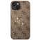 Case Guess GUHCP14S4GMGBR voor Apple iPhone 14 6,1" bruin/bruin hardhout foto 2