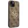 Case Guess GUHCP14S4GMGBR voor Apple iPhone 14 6,1" bruin/bruin hardhout foto 3