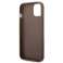 Case Guess GUHCP14S4GMGBR voor Apple iPhone 14 6,1" bruin/bruin hardhout foto 6