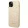 Guess Case GUHCP14SHGGSHD for Apple iPhone 14 6,1" gold/gold hard case image 1