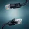 Cable de red UGREEN LAN Ethernet Cat plano. 6 8m negro (NW102) fotografía 3