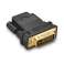UGREEN HDMI Buchse auf DVI 24 + 1 (Stecker) FHD 60 Hz Schwarz Adapter Bild 3