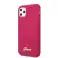 Case Guess GUHCN58LSLMGRE, skirtas Apple iPhone 11 Pro raudonas / bordo har nuotrauka 1