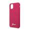 Case Guess GUHCN58LSLMGRE, skirtas Apple iPhone 11 Pro raudonas / bordo har nuotrauka 2