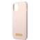 Чехол Guess GUHMP13MSBPLP для Apple iPhone 13 6,1" розовый/розовый жесткий чехол изображение 6