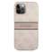 Case Guess GUHCP12M4GDPI für Apple iPhone 12/12 Pro pink / pink Hardcas Bild 2