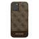 Case Guess GUHCP12MG4GLBR para Apple iPhone 12/12 Pro 6,1" marrom / marrom foto 2