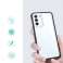 Case Clear 3in1 für Samsung Galaxy S23 Silikonhülle mit Schwarz Bild 6