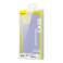 Baseus Liquid Silica Gel Case Kit pour iPhone 14 (Lavande) + Verre photo 6