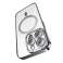 Baseus Glitter Magnetic Case Kit per iPhone 14 Pro Max (argento) + s foto 2