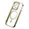 Kit de boîtier magnétique Baseus Glitter pour iPhone 14 Pro (Or) + H Glass photo 3