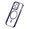 Baseus Glitter Magnetic Case Kit per iPhone 14 Pro (viola) + vetro foto 2