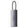 Baseus Metal Gleam Series 6-in-1 HUB Docking Station Gray (WKWG030213) image 3