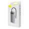 Baseus Metal Gleam Series 6-in-1 HUB Docking Station Gray (WKWG030213) image 6