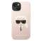 Karl Lagerfeld KLHCP14SSLKHLP beschermende telefoonhoes voor Apple iPhone foto 2
