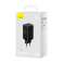 Baseus GaN5 Pro 2xUSB-C + USB-laturi, 65W (musta) kuva 5