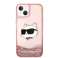 Karl Lagerfeld KLHCP14SLNCHCP Capa de telefone protetor para Apple iPhone foto 2
