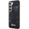 Case Guess GUHCS23SHTMRSK voor Samsung Galaxy S23 S911 zwart / zwart hard foto 1