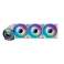 Waterkoeling van Darkflash DX360 V2.6 ARGB 3x 120x120 (Wit foto 1