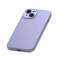 Baseus Liquid Silica Gel Case voor iPhone 14 Plus (Lavendel) + har glas foto 2
