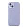 Baseus Liquid Silica Gel Case voor iPhone 14 Plus (Lavendel) + har glas foto 5