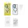 Baseus Frame Protection Kit Caixa Magnética Transparente E Vidro Ha foto 5
