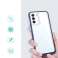 Doorzichtige 3in1 case voor Samsung Galaxy S23 + Plus Silicone Frame Cover foto 1