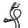 USB-Kabel für Lightning, Mcdodo CA-4679, gewinkelt, 3m (schwarz) Bild 1