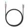 Mcdodo CA-0820 USB-C til 3,5 mm AUX minijack-kabel, 1,2 m (sort) billede 1