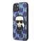 Karl Lagerfeld KLHCP13SPMNIKBL suojaava puhelinkotelo Apple iPhonelle kuva 1