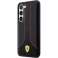 Funda Ferrari para Samsung Galaxy S23 HardCase Perforada 296-P negra fotografía 1