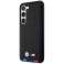 BBMW Hülle für Samsung Galaxy S23+ Plus Leather Stamp Tricolor schwarz Bild 1