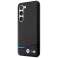 Housse BMW pour Samsung Galaxy S23+ Plus Cuir Noir Carbone photo 1