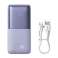 Powerbank Baseus Bipow Pro 10000mAh, 2xUSB, USB-C, 22.5W (viola) foto 2