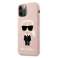 Karl Lagerfeld KLHCP12LSLFKPI Schutzhülle für Apple iPhone Bild 1