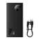 Powerbank Baseus Adaman2 10000mAh, 2xUSB, USB-C, 30W (noir) photo 2