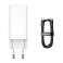 Baseus GaN3 Pro зарядное устройство, 2xUSB-C + USB, 65 Вт (белый) изображение 1