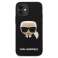 Karl Lagerfeld Case KLHCP12SKH3DBK voor iPhone 12 mini 5,4" hardcase 3D foto 2