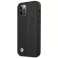 Funda BMW BMHCP12LRWBOK para iPhone 12 Pro Max 6,7" estuche rígido Leather Outl fotografía 1