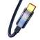 USB към USB-C кабел Baseus Explorer, 100W, 1m (синьо) картина 1