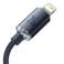 USB-C-auf-Lightning-Basisglaskabel, 20 W, PD, 1,2 m (Schwarz) Bild 2