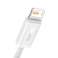 Kabel USB do Lightning Baseus Dynamic  2.4A  1m  biały zdjęcie 1