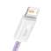 Kabel USB do Lightning Baseus Dynamic  2.4A  2m  Fioletowy zdjęcie 1