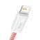 USB кабель для Lightning Baseus Dynamic, 2.4A, 2м (помаранчевий) зображення 1