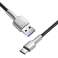 Câble Baseus Cafüle USB vers USB-C, 66W, 0.25m (Noir) photo 1