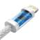 Cavo serie dinamica da USB-C a Lightning Baseus, 20 W, 2 m (bianco) foto 3